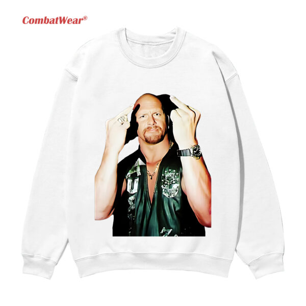 STONE COLD STEVE AUSTIN NEW SWEATER - Image 2
