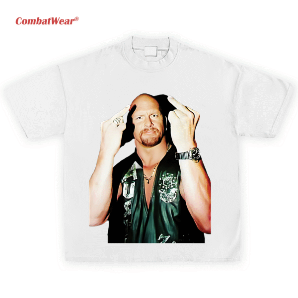 STONE COLD STEVE AUSTIN NEW TEE - Image 2