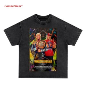 CODY RHODES VS JOHN CENA WRESTLEMANIA WASHED TEE