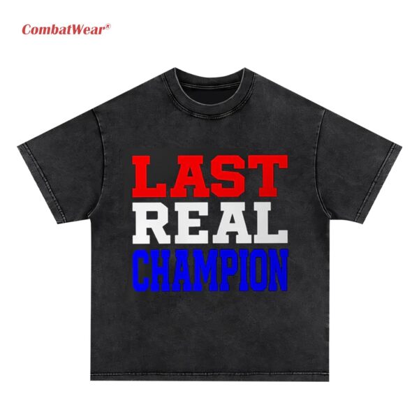 JONH CENA LAST REAL CHAMPION WASHED TEE - Image 2
