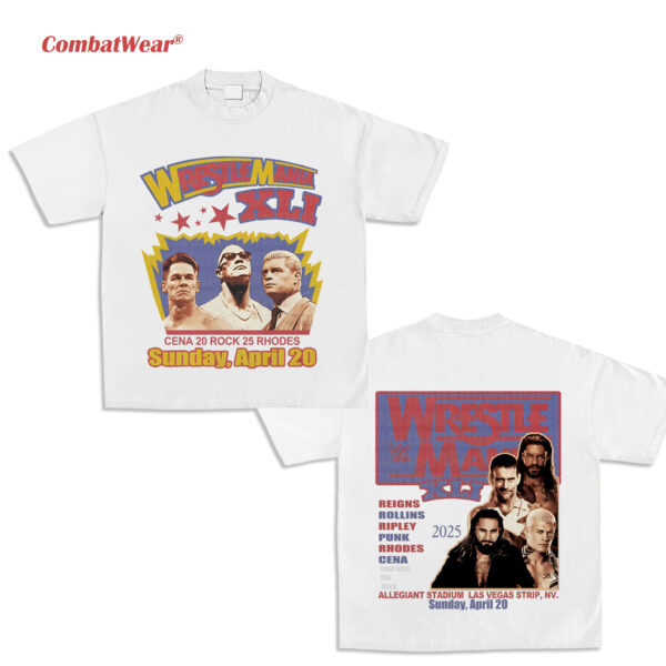 WRESTLEMANIA 25 TEE - Image 2