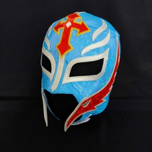 Combatwear WWE Rey Mysterio Wrestling Mask Blue&Red