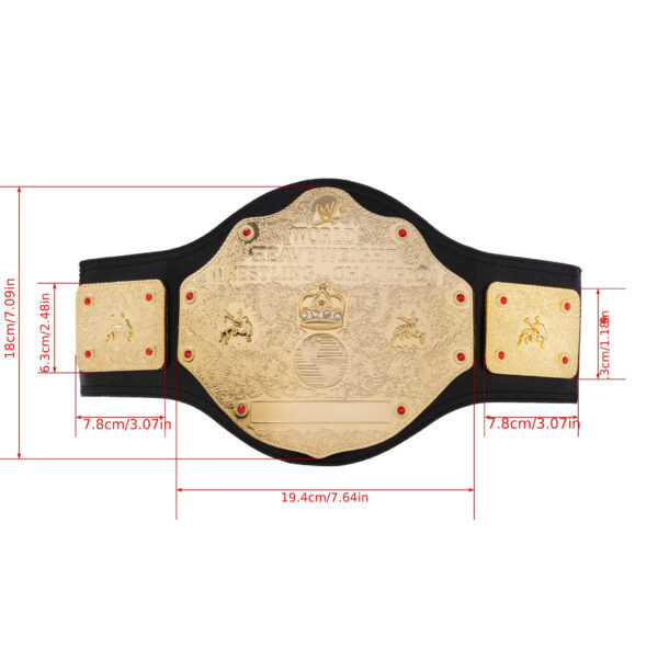 Combatwear 2024 New Wrestler Championship Gold Belt V2 - Image 2
