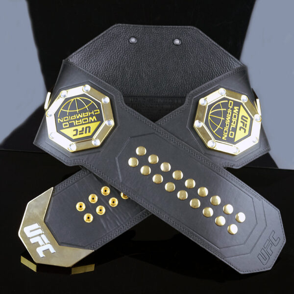 CombatWear UFC Classic Legacy USA World Wrestling Championship Belts - Image 3