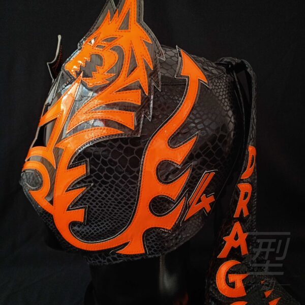 CombatWear WWE Dragon Lee Wrestling Mask - Image 3