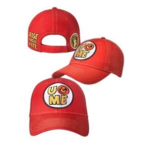 CombatWear John Cena U Can'T See Me Red Baseball Cap Hat