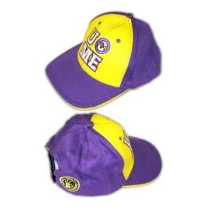 CombatWear John Cena Purple Gold U Can't See Me Baseball Cap Hat