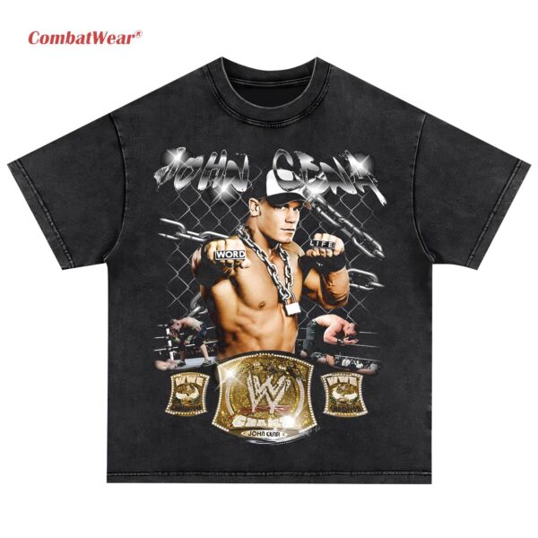 JONH CENA - THE DOCTOR OF THUGANOMICS WASHED TEE - Image 2