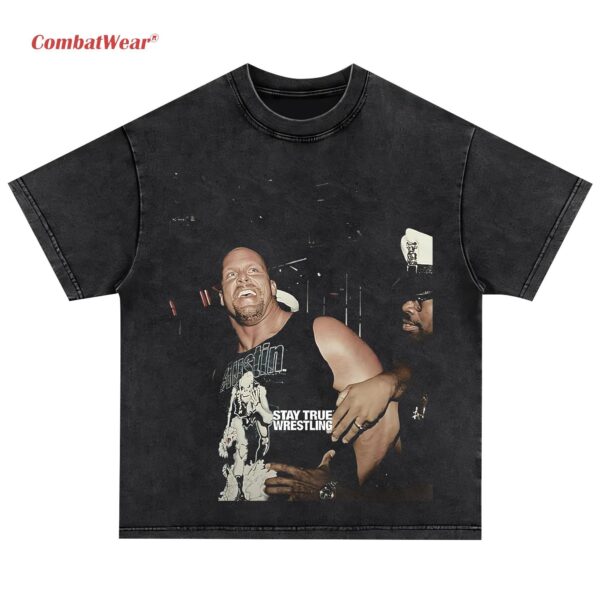 STONE COLD STEVE AUSTIN WASHED TEE