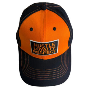 CombatWear John Cena Orange Black Hustle Loyalty Respect Beware of Dog Hat