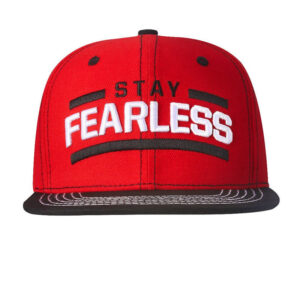 CombatWear Nikki Bella Stay Fearless Black Brim Snapback WWE